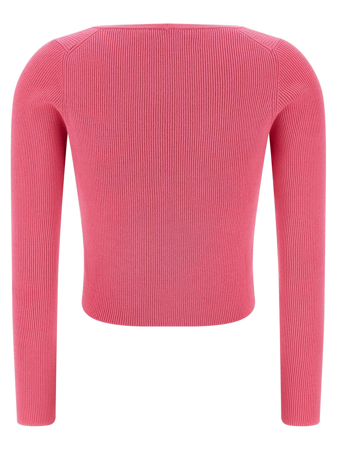 Versace Safety Pin Cardigan Fuchsia