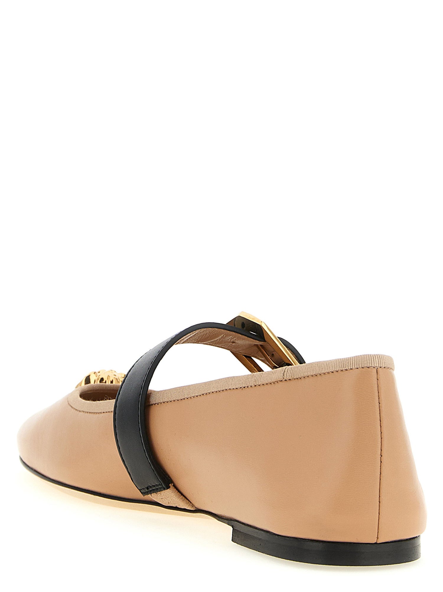Versace La Medusa Ballet Flats Pink