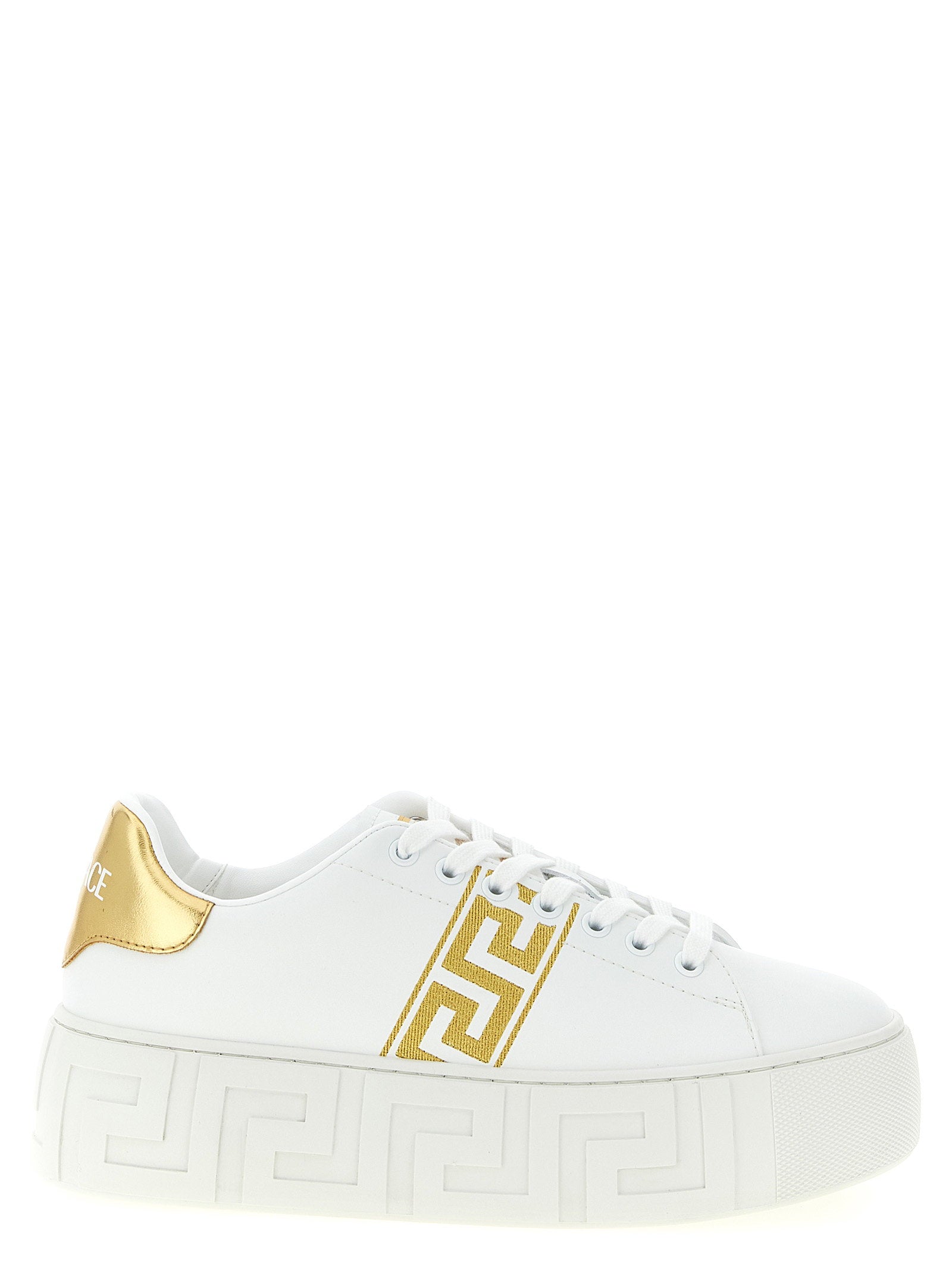 Versace La Greca Sneakers Gold