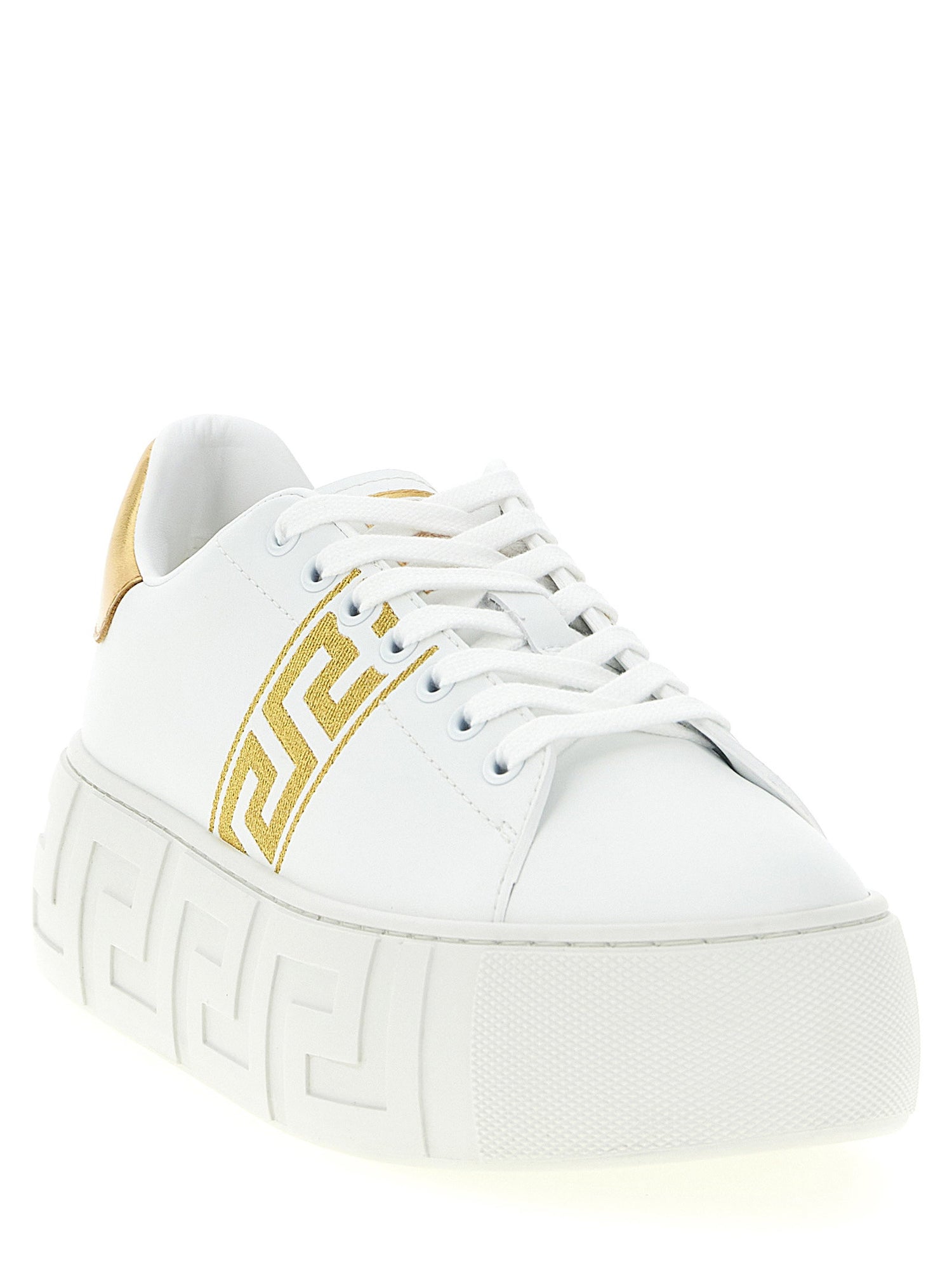 Versace La Greca Sneakers Gold