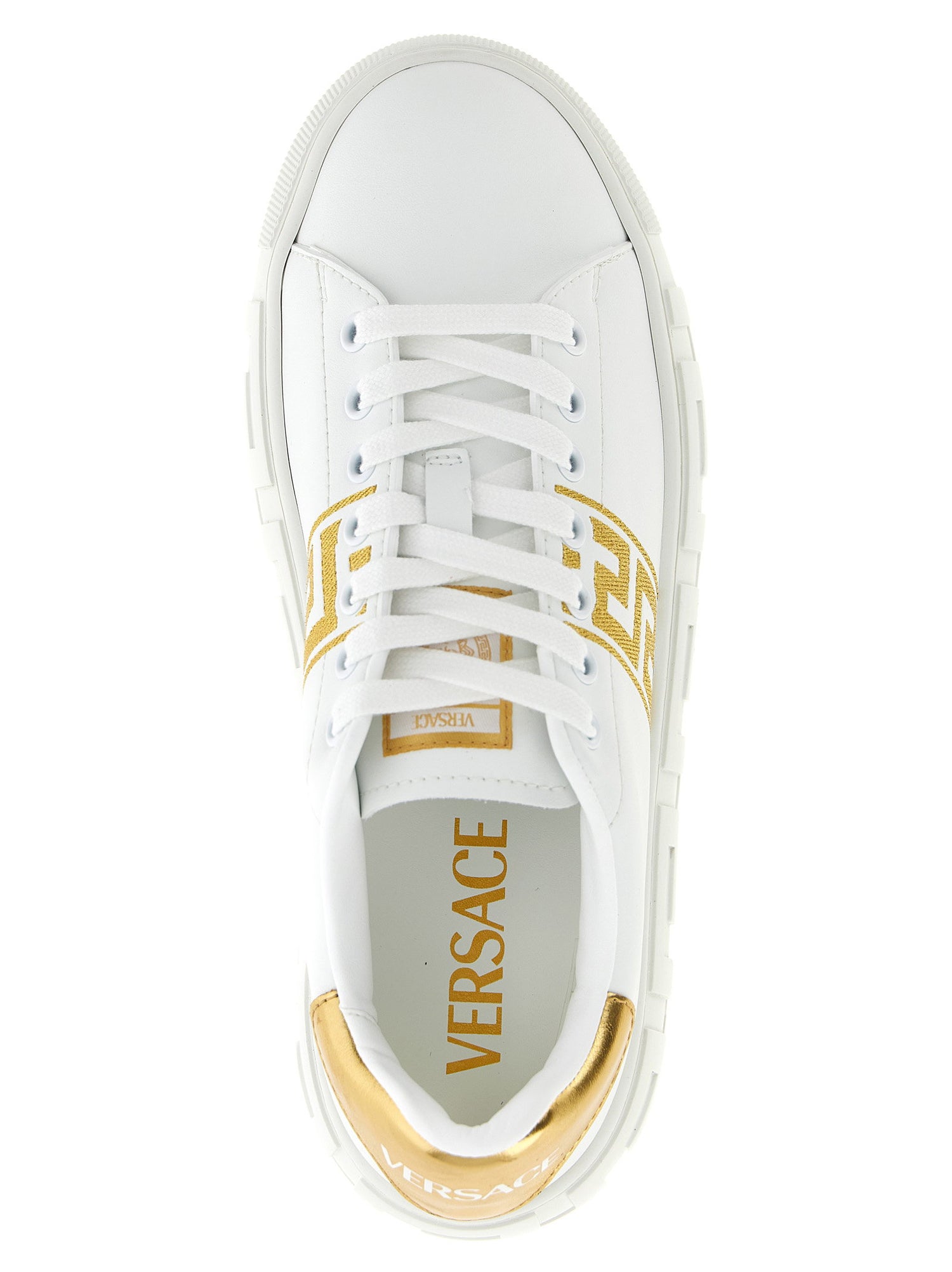 Versace La Greca Sneakers Gold