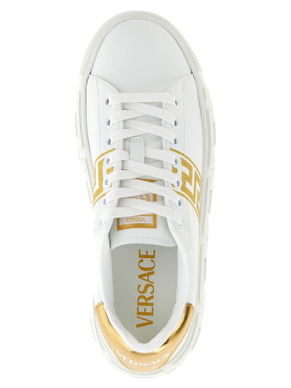 Versace La Greca Sneakers Gold