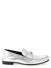 Versace La Medusa Loafers Silver