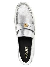 Versace La Medusa Loafers Silver