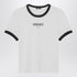 Versace Stretch Viscose Logo T-Shirt White white