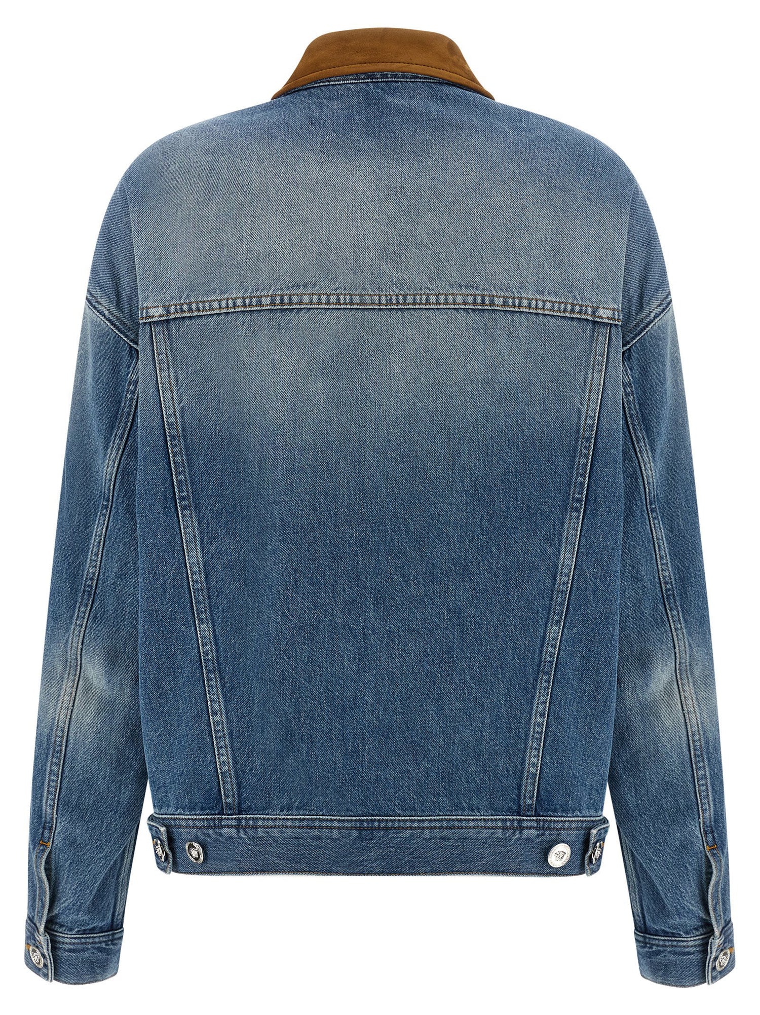 Versace Trucker Jacket Blue