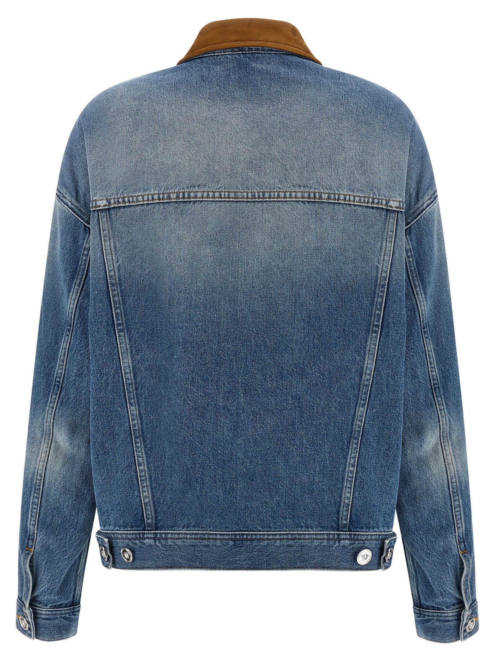 Versace Trucker Jacket Blue