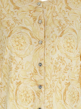Versace Barocco 92 Cardigan Yellow