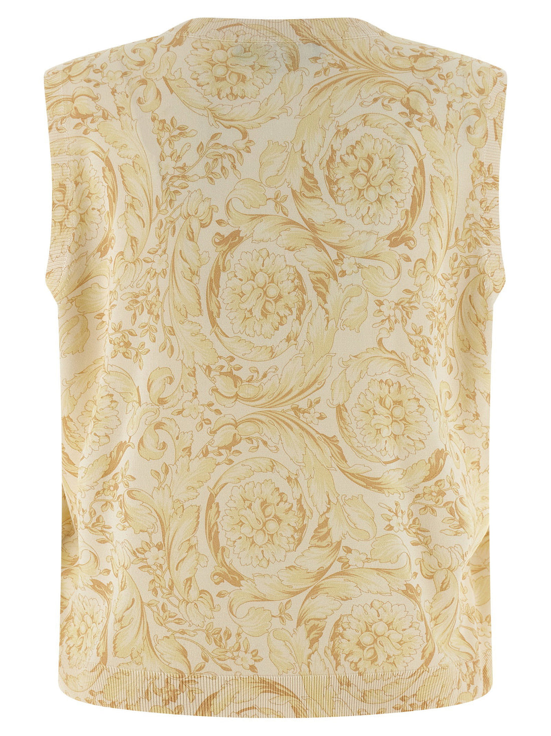 Versace Barocco Vest Yellow