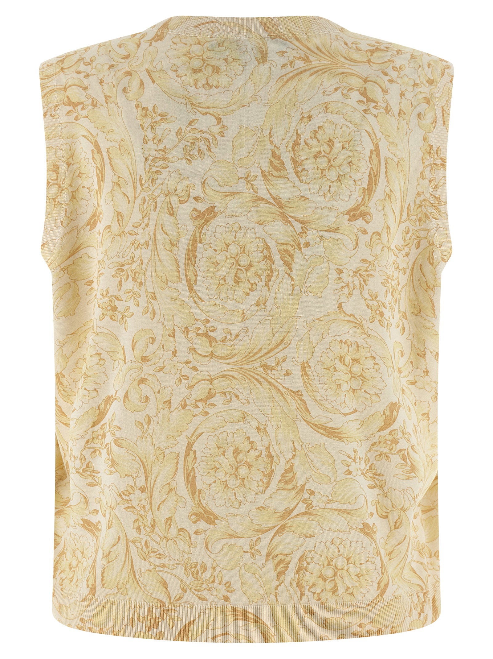 Versace Barocco Vest Yellow