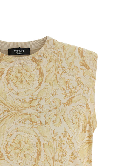 Versace Barocco Vest Yellow