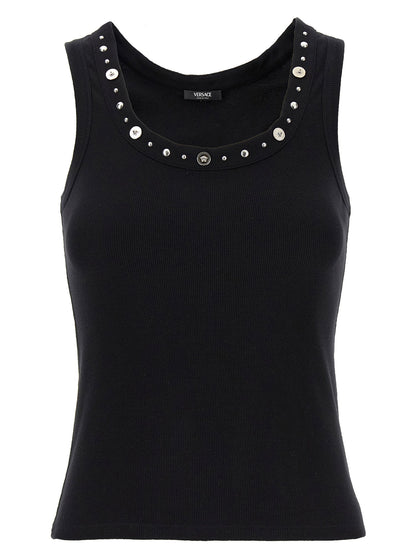 Versace Medusa Tank Top Black  