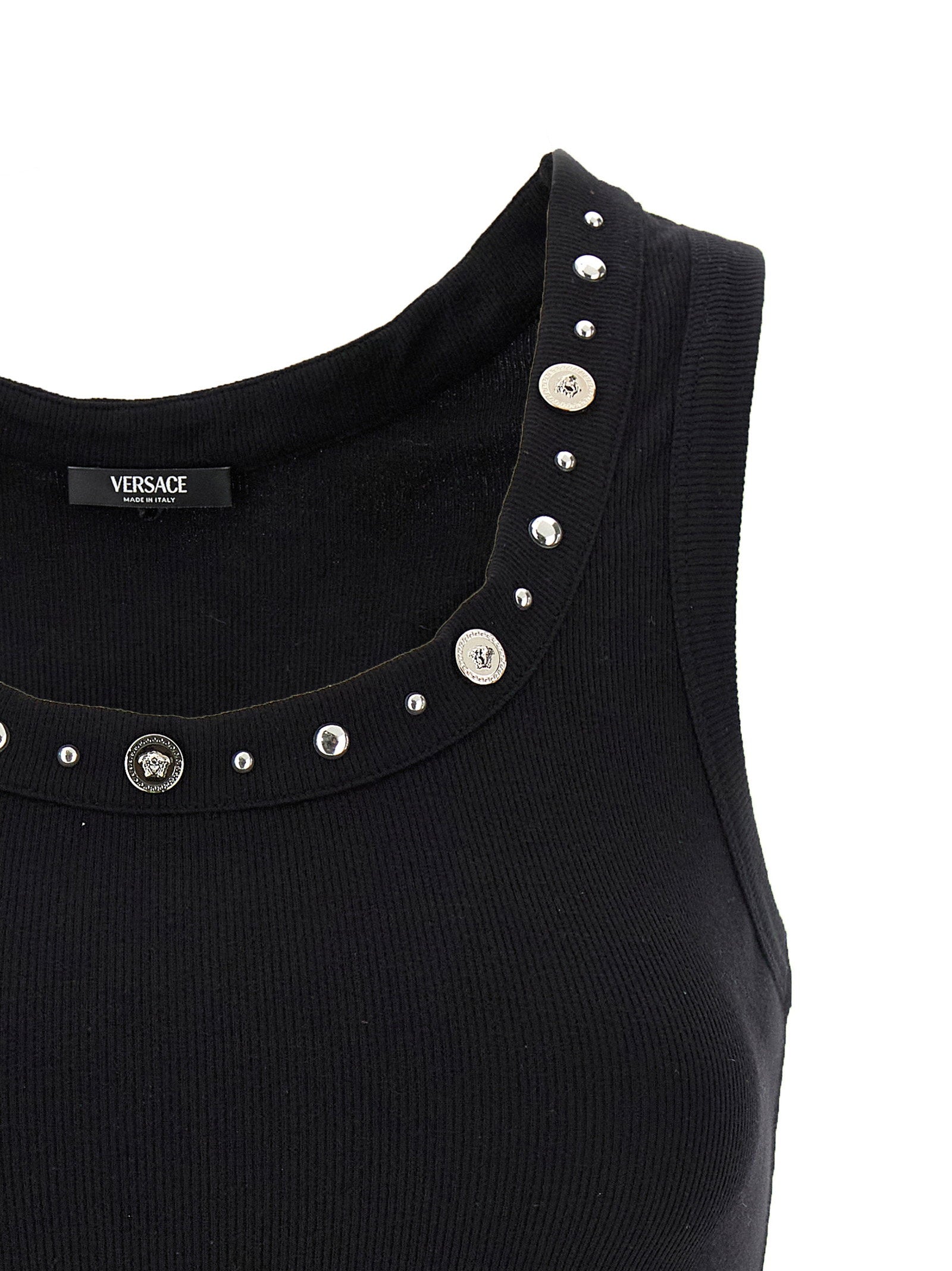 Versace Medusa Tank Top Black  