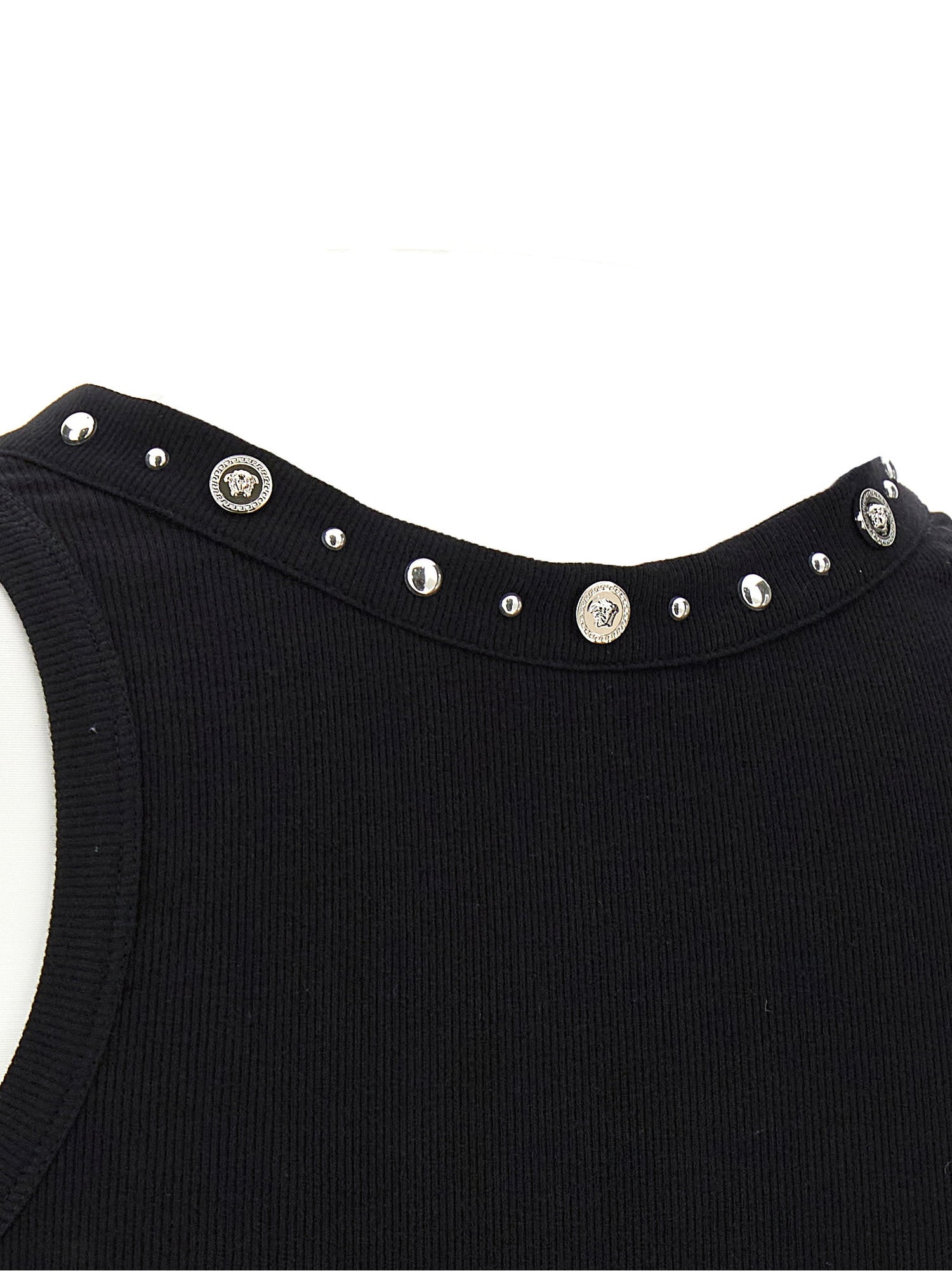 Versace Medusa Tank Top Black  