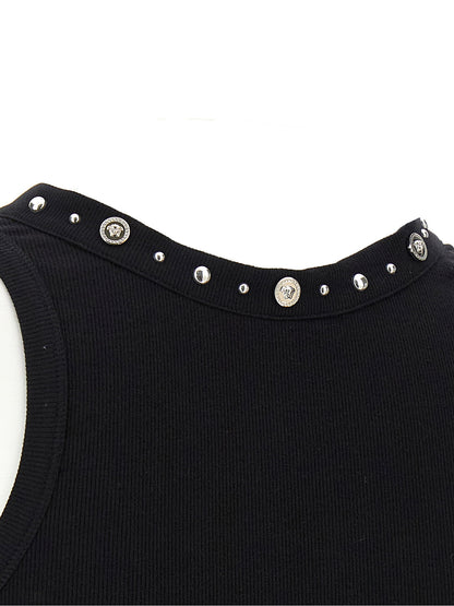 Versace Medusa Tank Top Black  