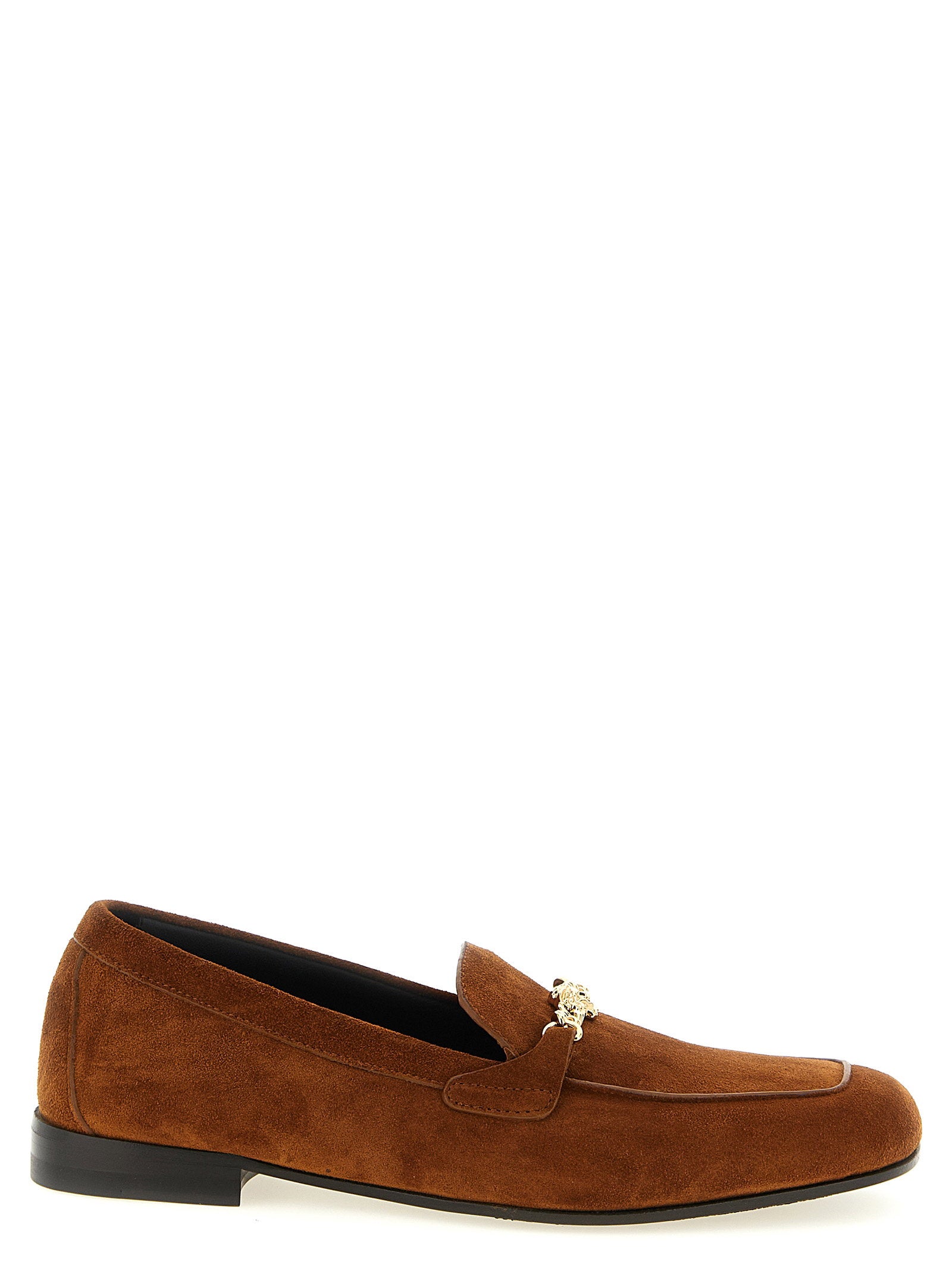 Versace Medusa Slippers Brown