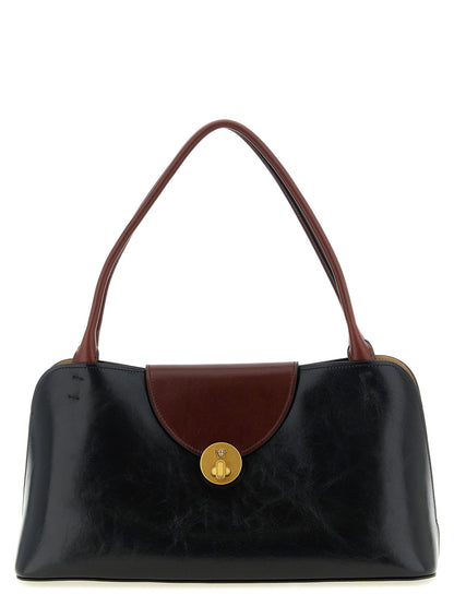 Versace Vivian Medium Shoulder Bag Black