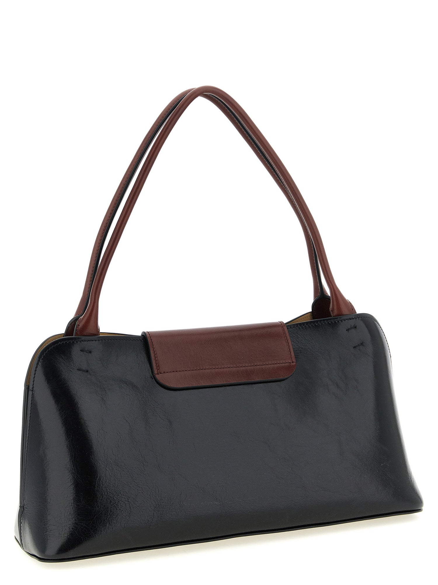 Versace Vivian Medium Shoulder Bag Black