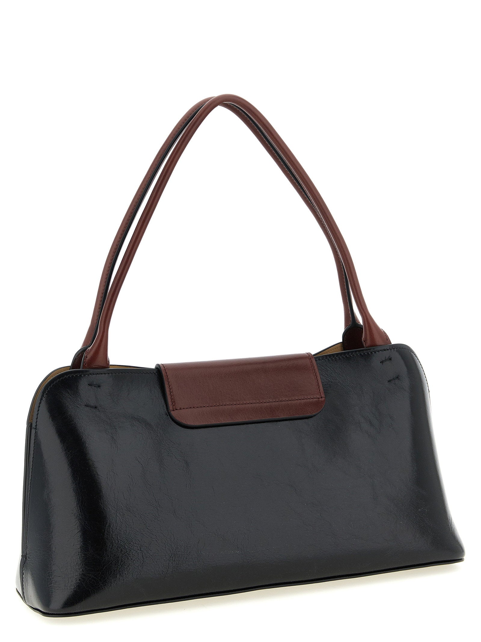 Versace Vivian Medium Shoulder Bag Black