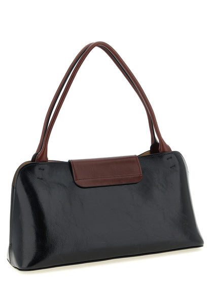 Versace Vivian Medium Shoulder Bag Black