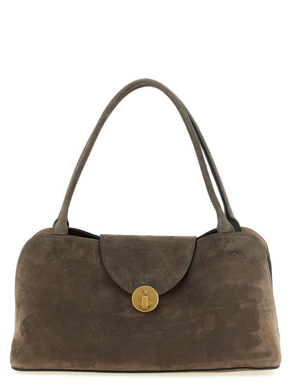 Versace Vivian Medium Shoulder Bag Brown