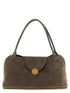 Versace Vivian Medium Shoulder Bag Brown