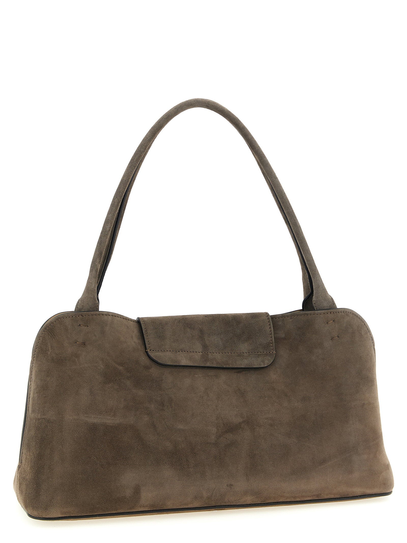 Versace Vivian Medium Shoulder Bag Brown