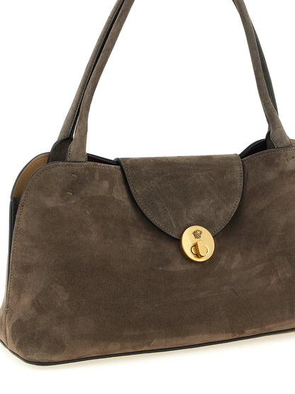 Versace Vivian Medium Shoulder Bag Brown