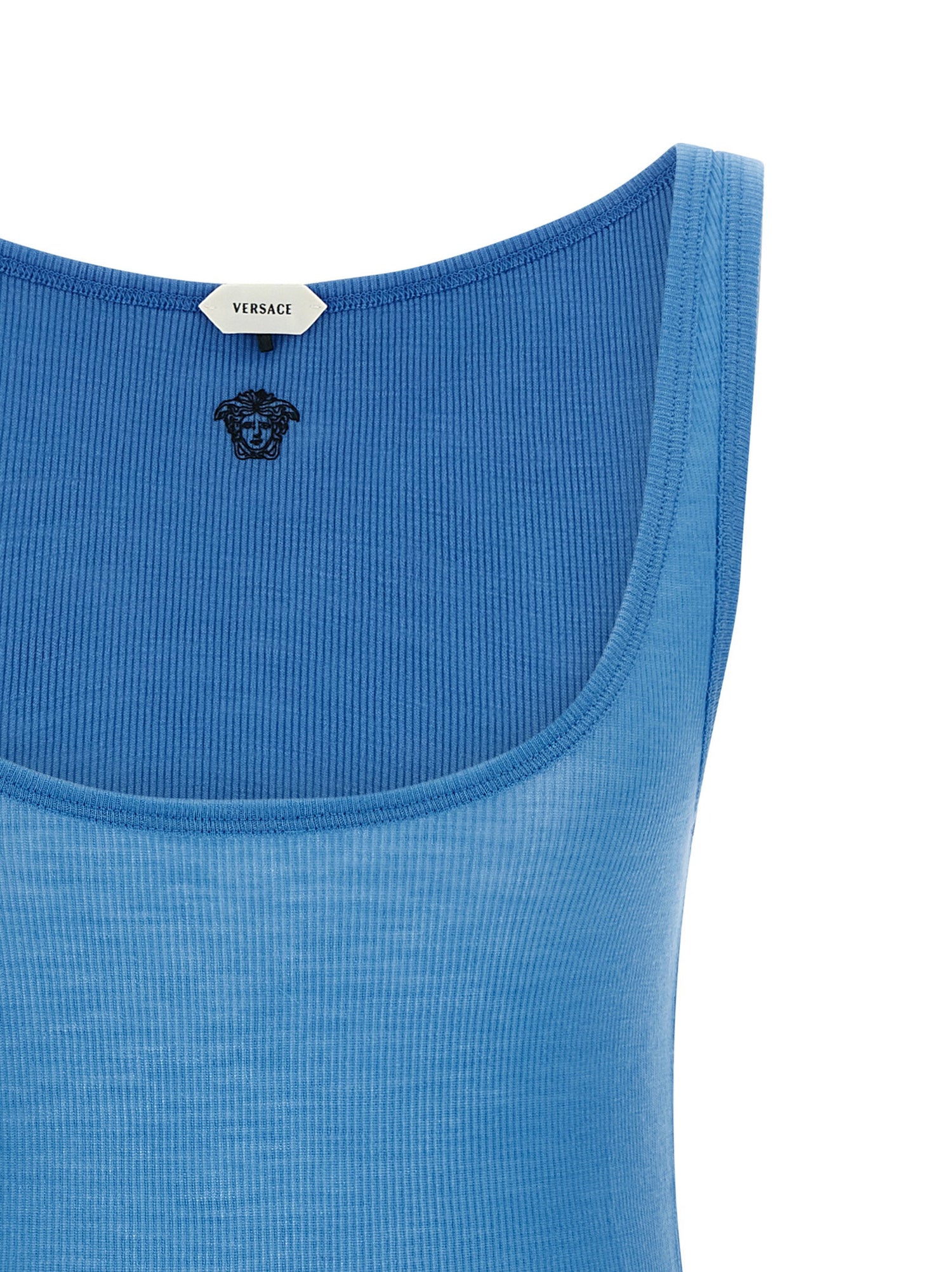 Versace Medusa Tank Top Light blue