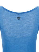 Versace Medusa Tank Top Light blue