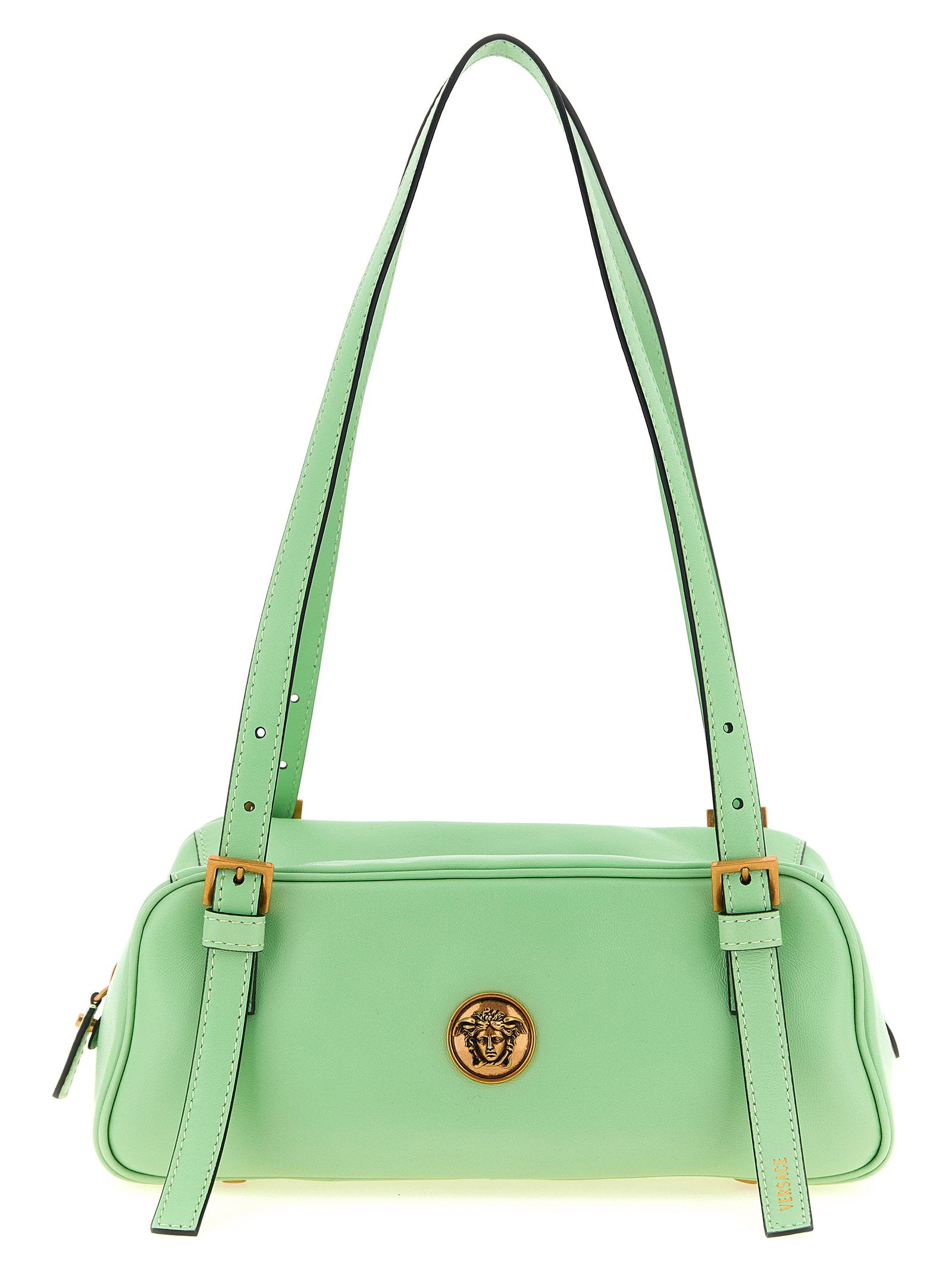 Versace Emblème Shoulder Bag Green
