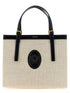 Versace Medium Rivière Shopping Bag Beige
