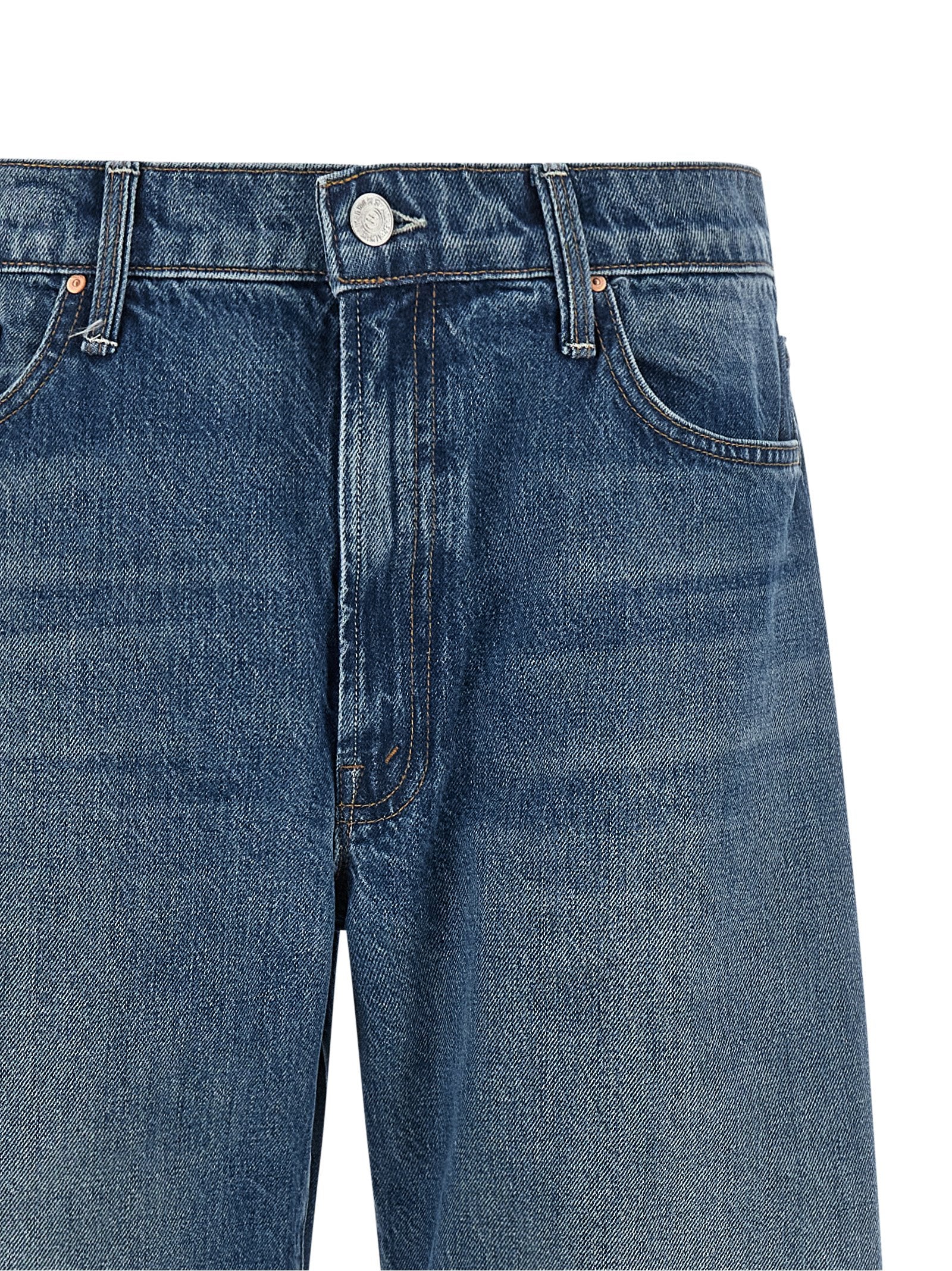 Mother The Dodger Flood Jeans Blue