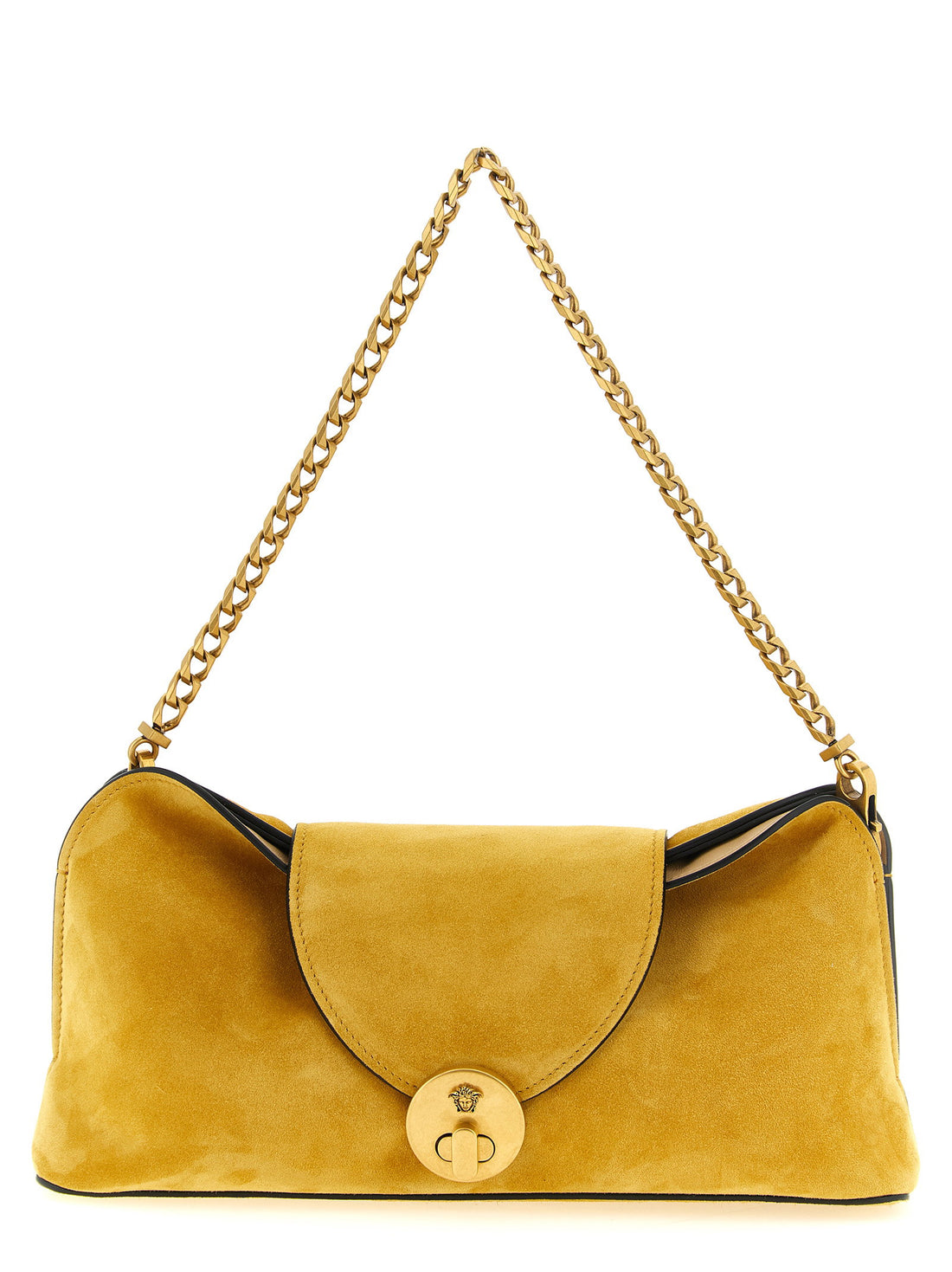 Versace Vivian Clutch Yellow