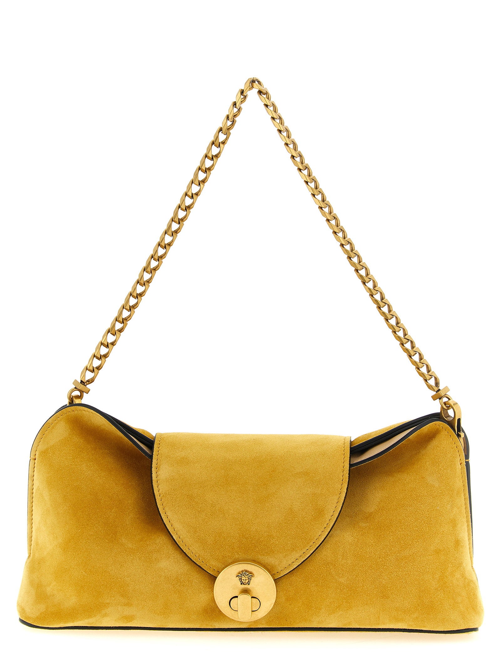 Versace Vivian Clutch Yellow
