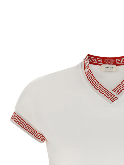 Versace Greca And Medusa T-shirts Red