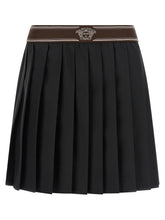 Versace Pleated Skirt Black