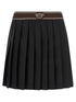 Versace Pleated Skirt Black