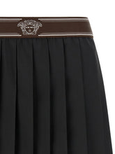 Versace Pleated Skirt Black