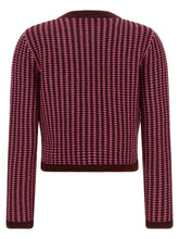 Versace Crochet Cardigan Pink