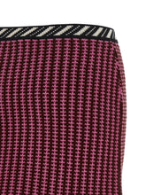 Versace Crochet Knit Skirt Pink