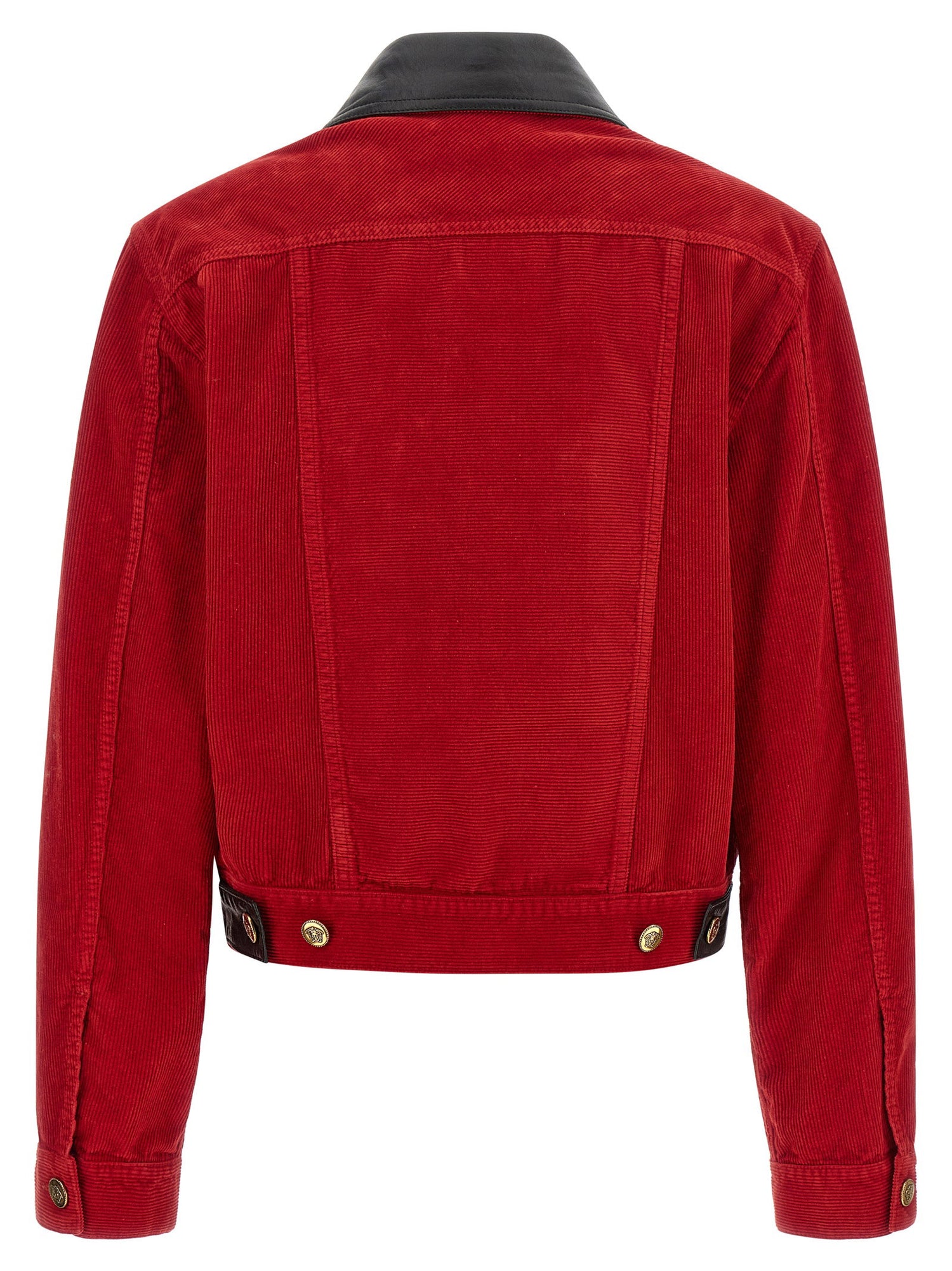 Versace Corduroy Jacket Red