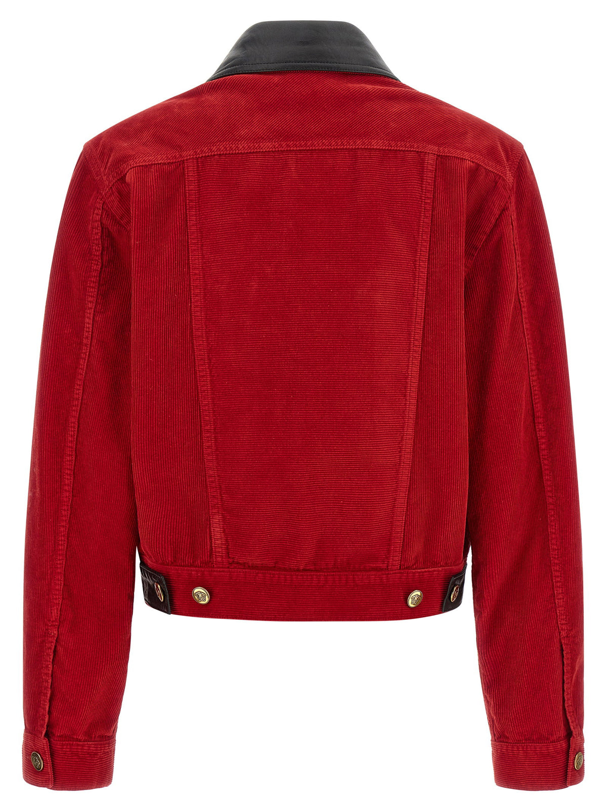 Versace Corduroy Jacket Red