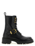 Versace Ankle Boots With Buckle Black