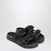 Birkenstock Shinjuku Suede Slippers Black