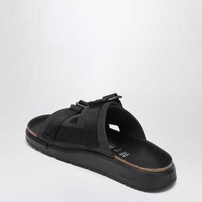 Birkenstock Shinjuku Suede Slippers Black