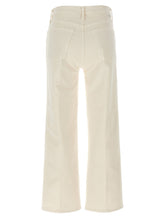 Mother The Rambler Zip Ankle Jeans White