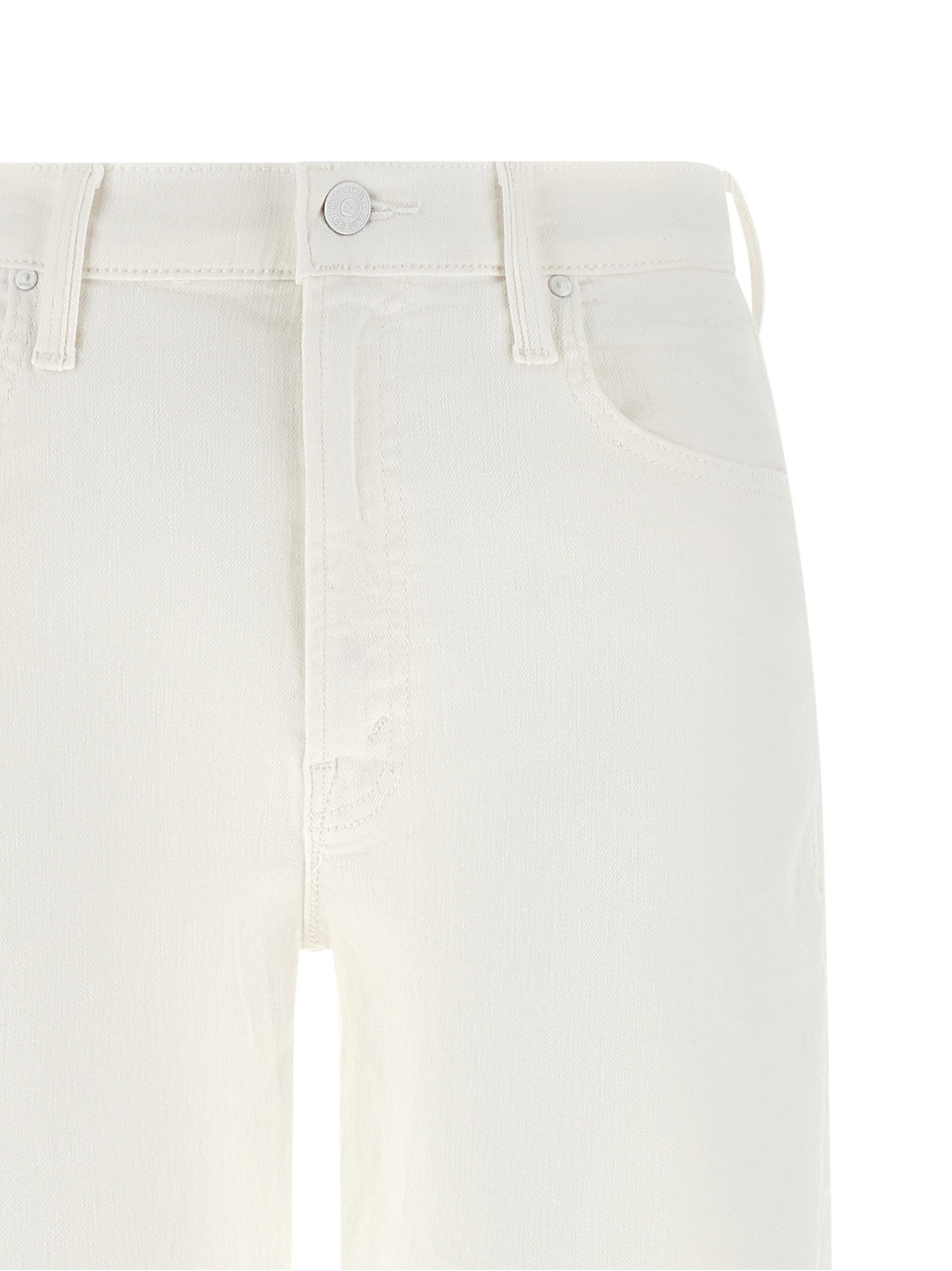 Mother The Rambler Jeans White