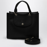 Longchamp Cabas S Leather Tote Bag Black black