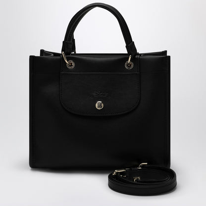 Longchamp Cabas S Leather Tote Bag Black black